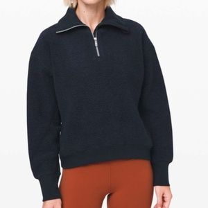 Lululemon Stand Out Sherpa 1/2 Zip